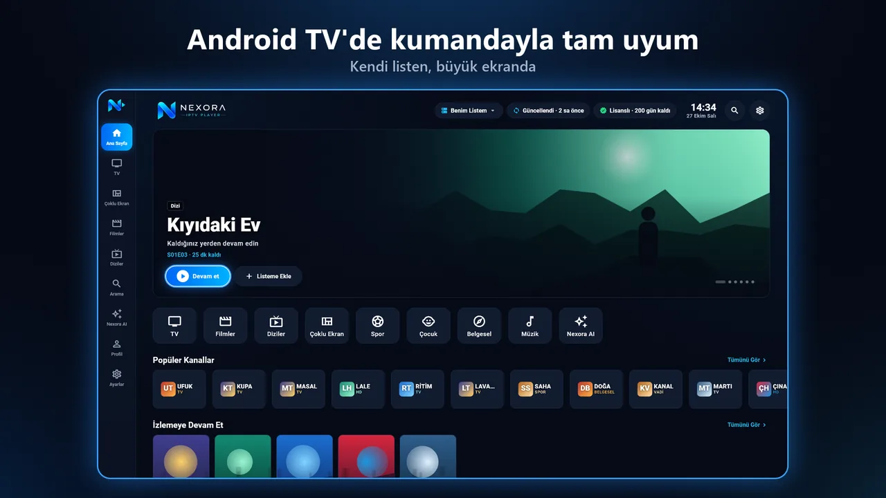 Nexora IPTV Player — Ekran görüntüleri 1